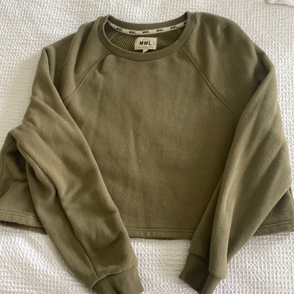 Crop sweatshirt